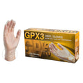 Ammex GPX3 Clear Vinyl Industrial Latex Free Disposable Gloves (Case of 1000)