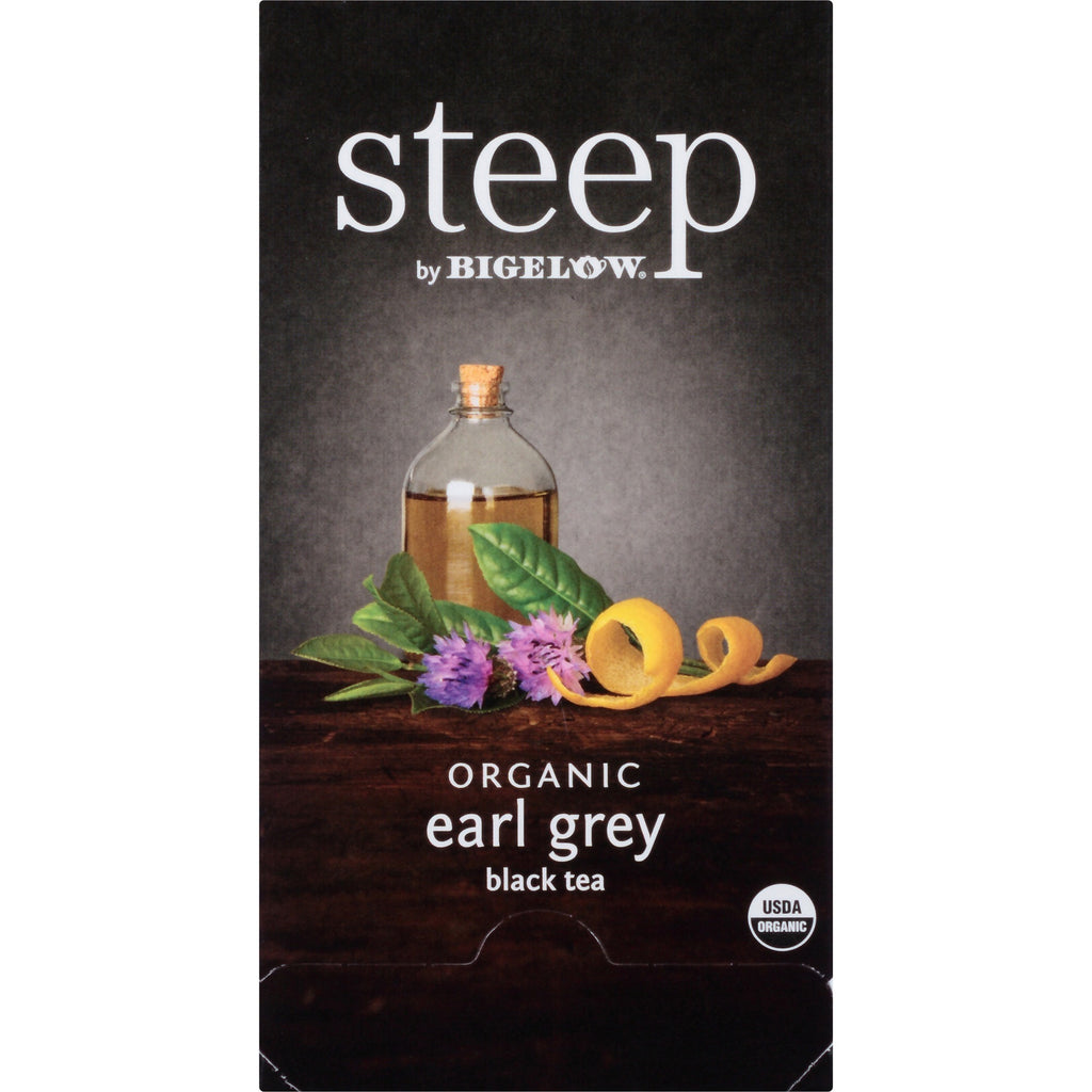 Steep by Bigelow® Organic Earl Grey Black Tea Bag