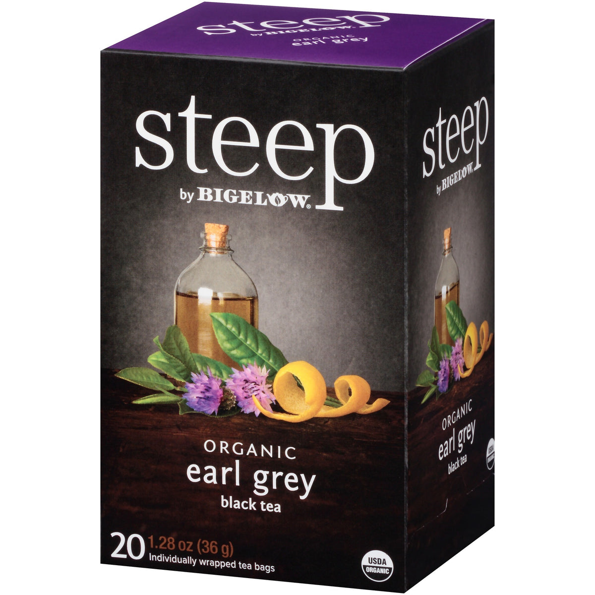 Steep by Bigelow® Organic Earl Grey Black Tea Bag