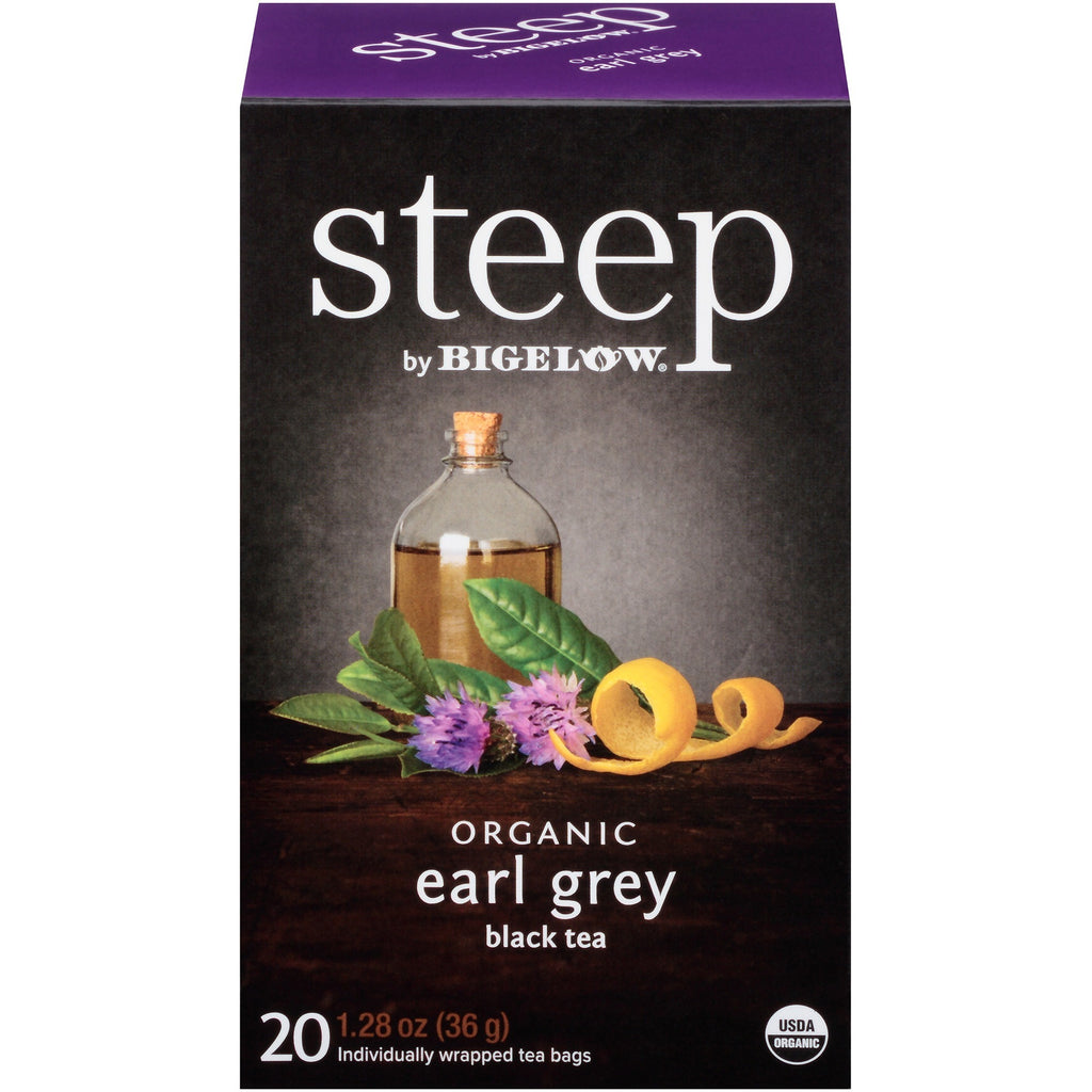 Steep by Bigelow® Organic Earl Grey Black Tea Bag