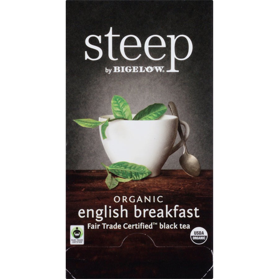 Steep by Bigelow® Organic English Breakfast Black Tea Bag