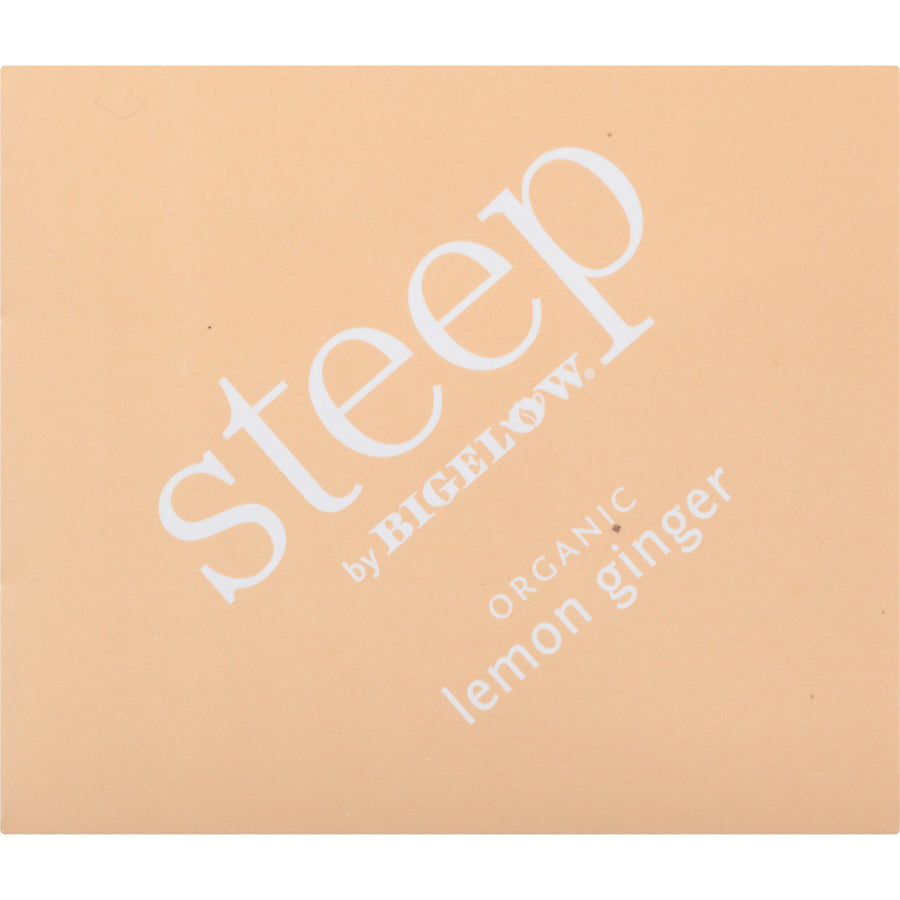 Steep by Bigelow® Lemon Ginger Herbal Tea Bag