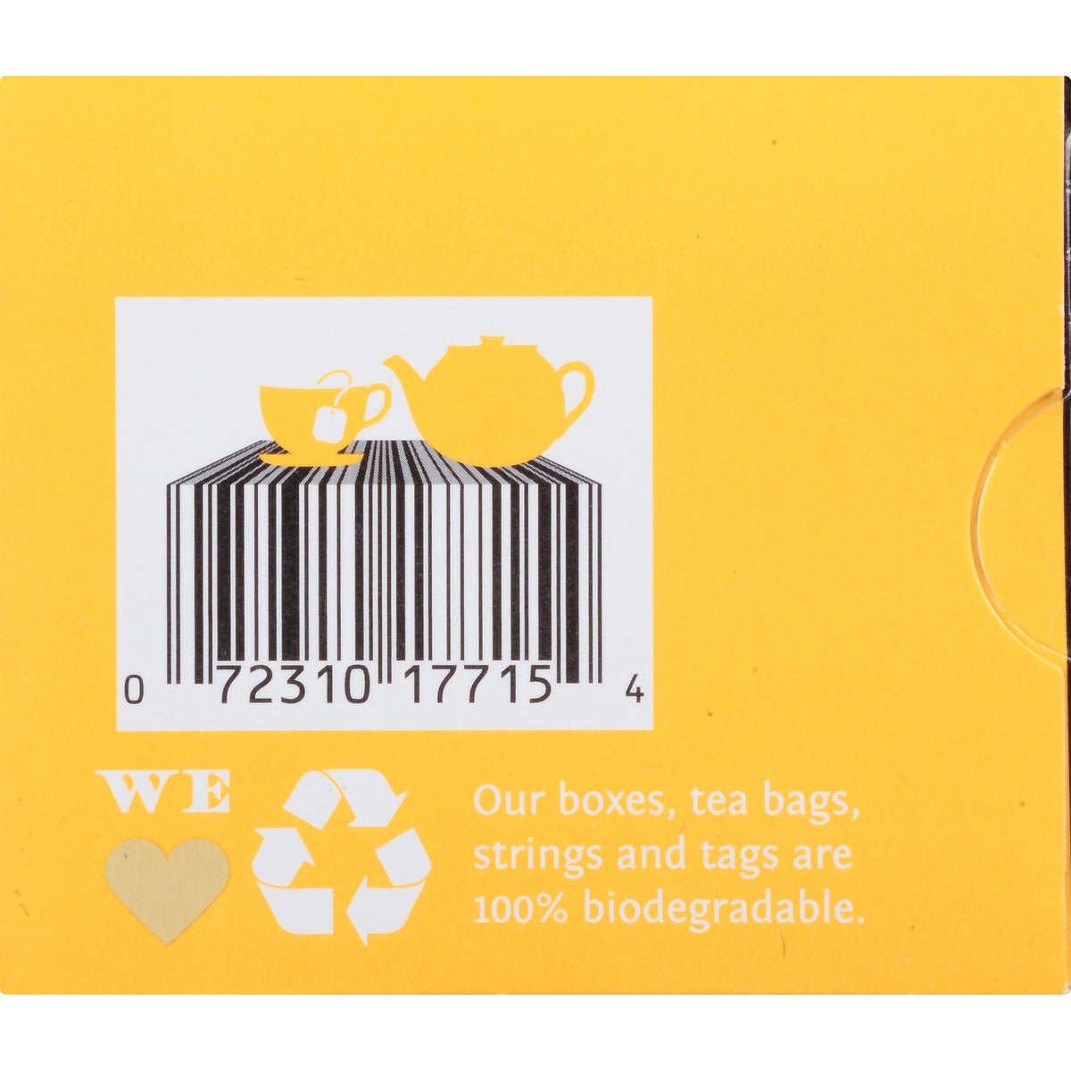 Steep by Bigelow® Organic Dandelion & Peach Rooibos & Green Tea Herbal Tea, Green Tea Bag