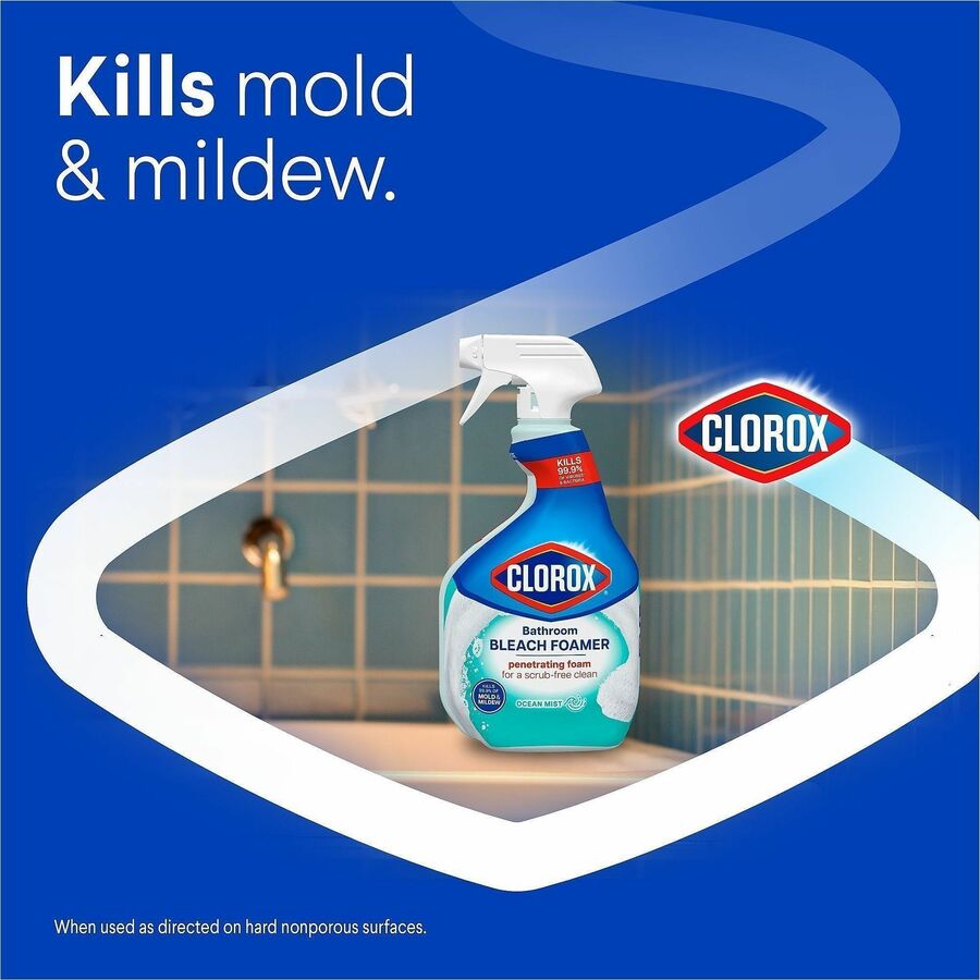 Clorox Disinfecting Bathroom Foamer with Bleach