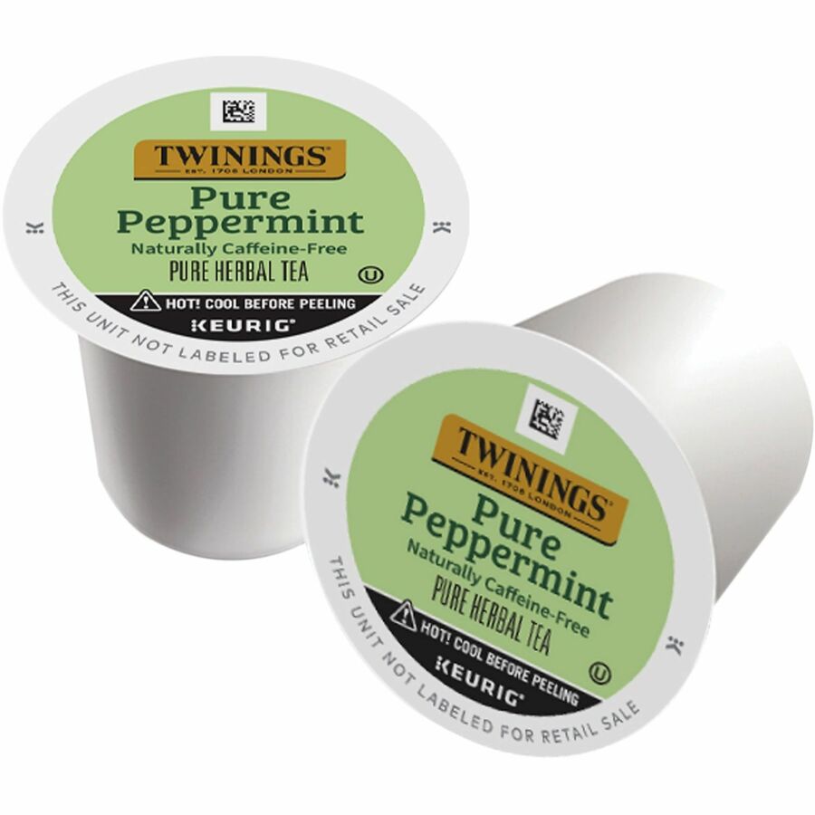 Twinings of London Pure Peppermint Herbal Tea K-Cup
