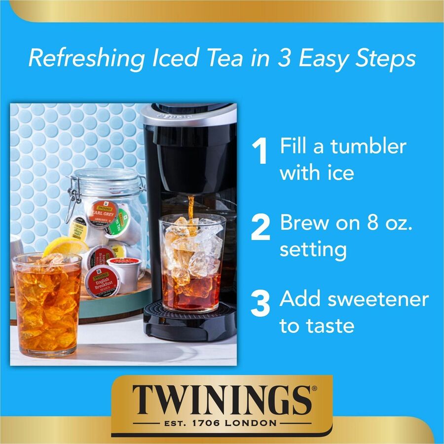 Twinings of London Pure Peppermint Herbal Tea K-Cup