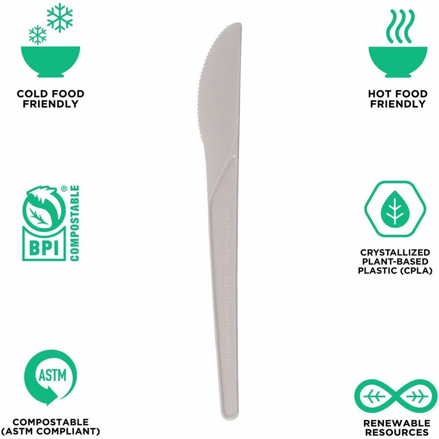 Eco-Products 6" Plantware High-heat Knives