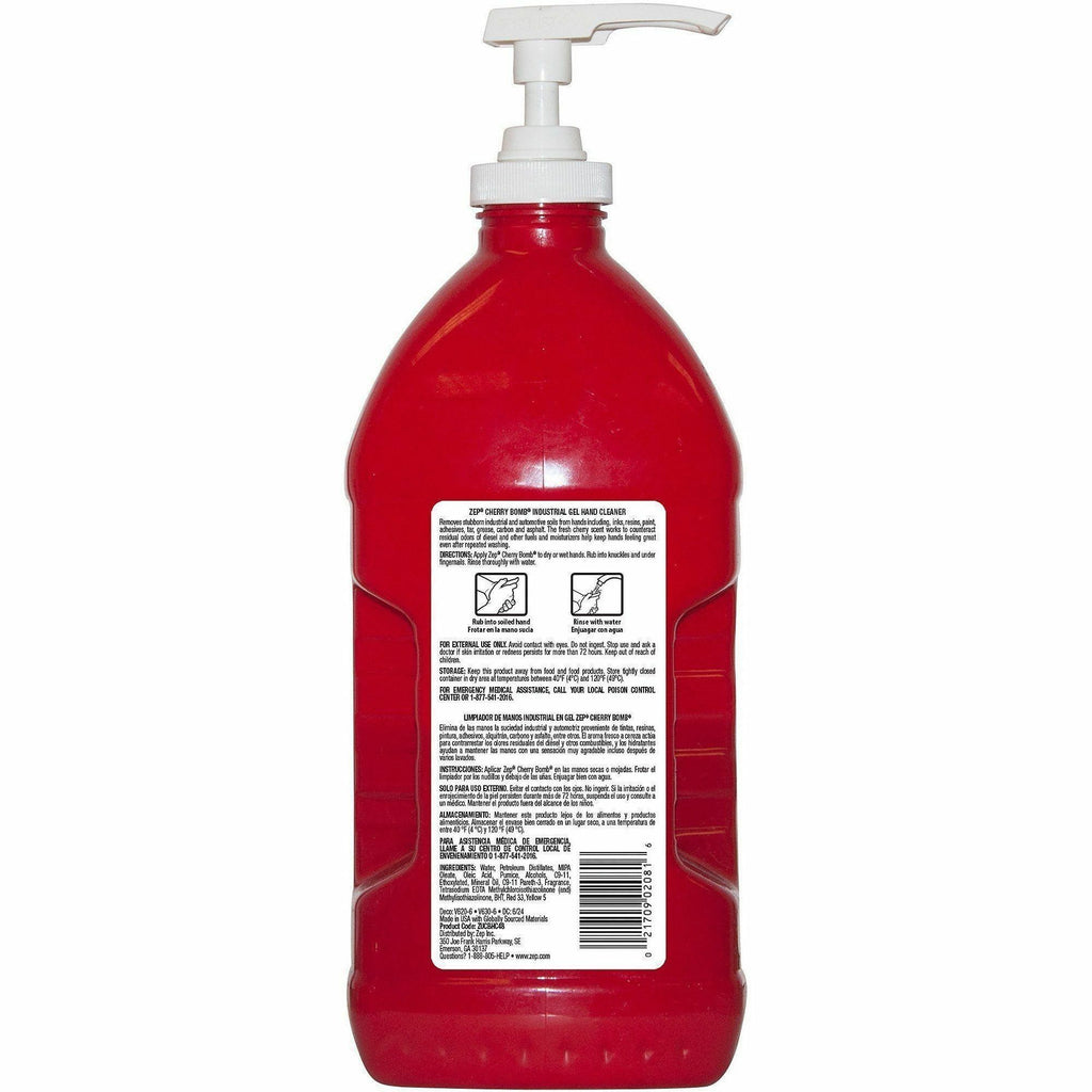 Zep Cherry Bomb Gel Hand Cleaner