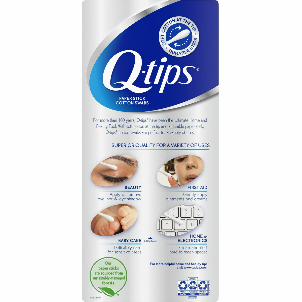 Q-tips Cotton Swabs