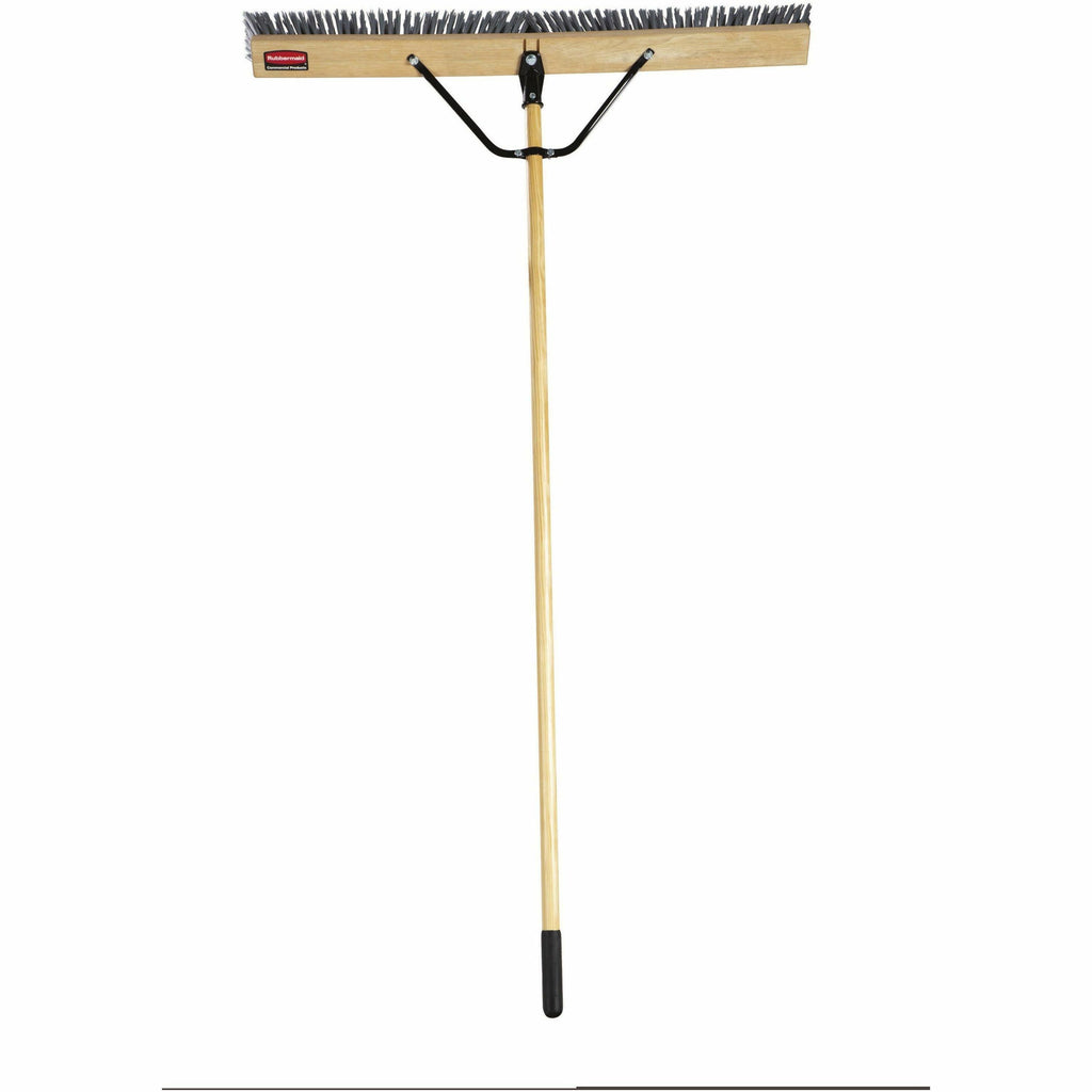 Rubbermaid Commercial Poly Bristle Medium Push Broom