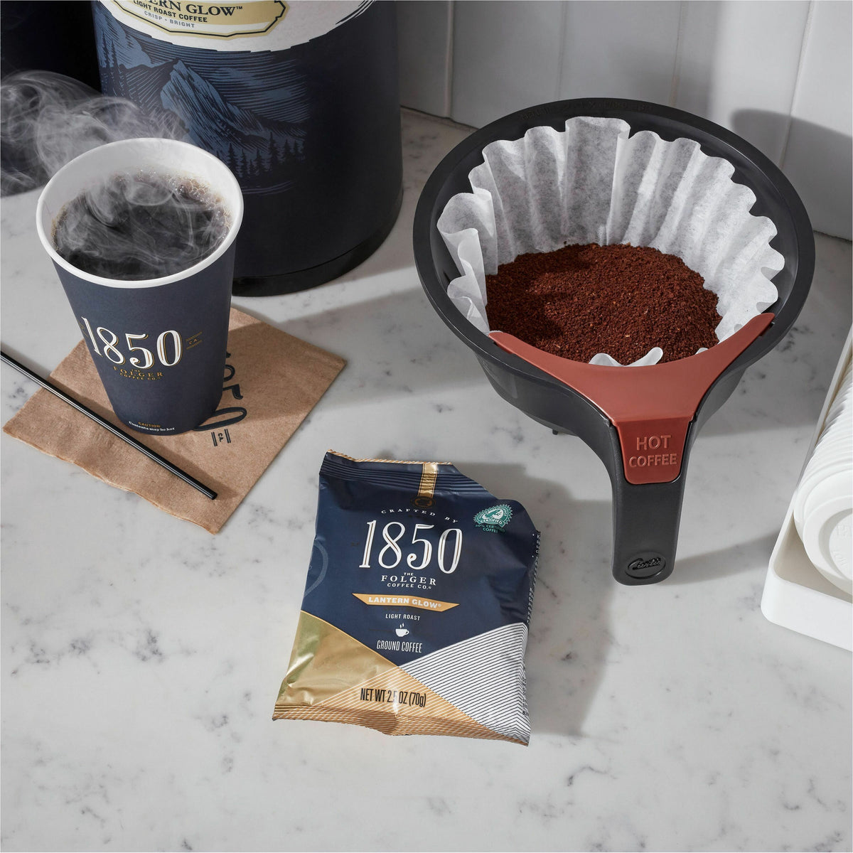 1850 Ground Lantern Glow Coffee