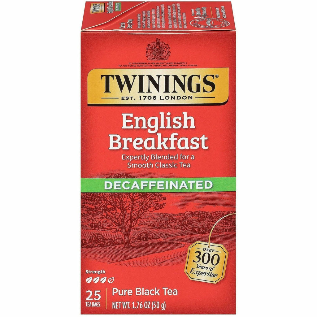 Twinings of London Decaf English Breakfast Black Tea Bag