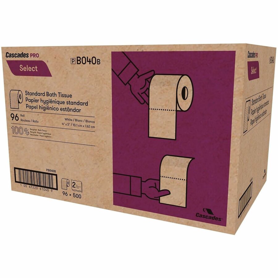 Cascades PRO 2-ply Bathroom Tissue Roll
