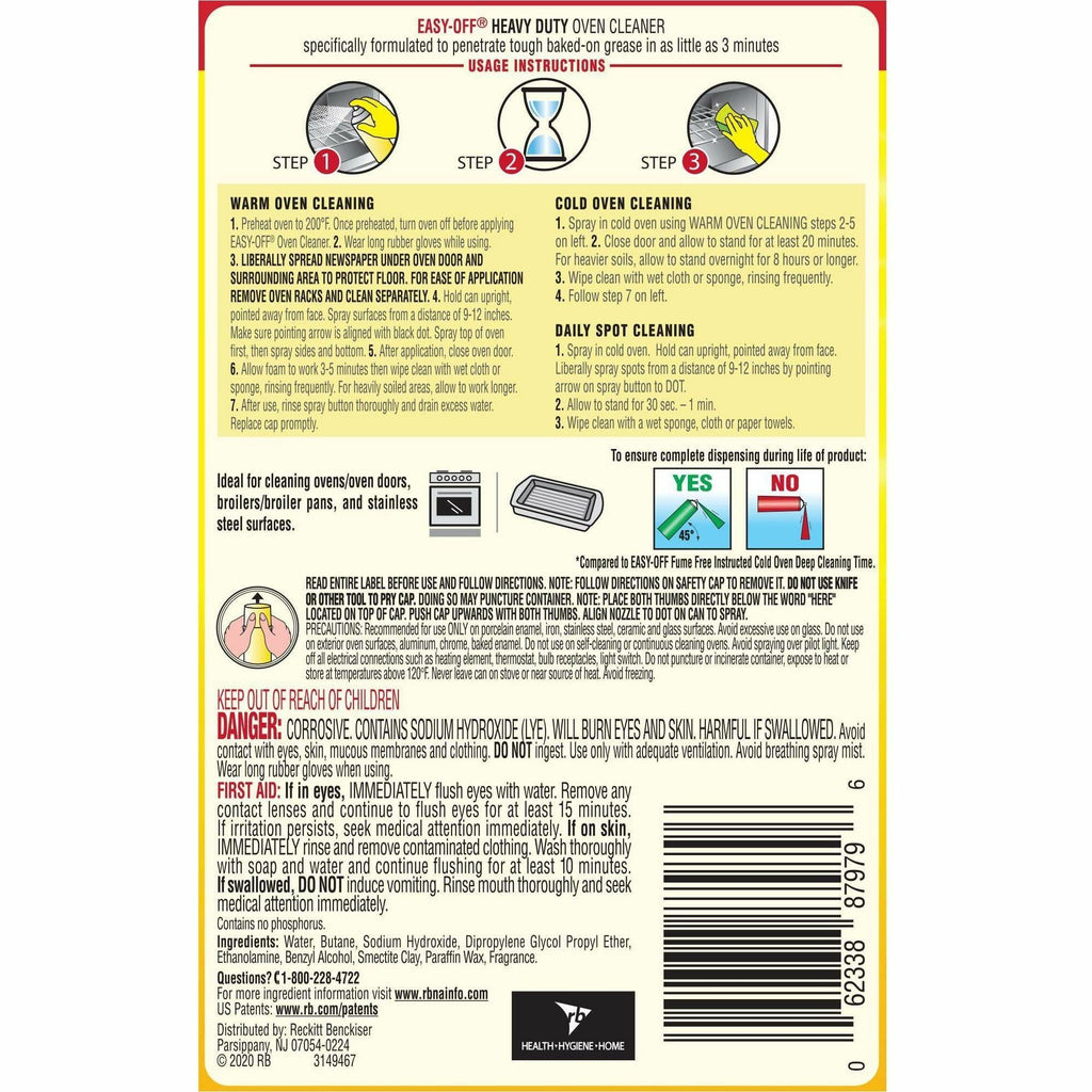 Easy-Off Heavy Duty Oven Cleaner