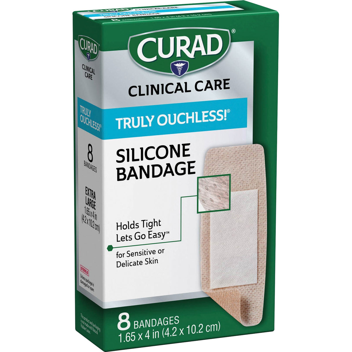 Curad Truly Ouchless Silicone Bandage