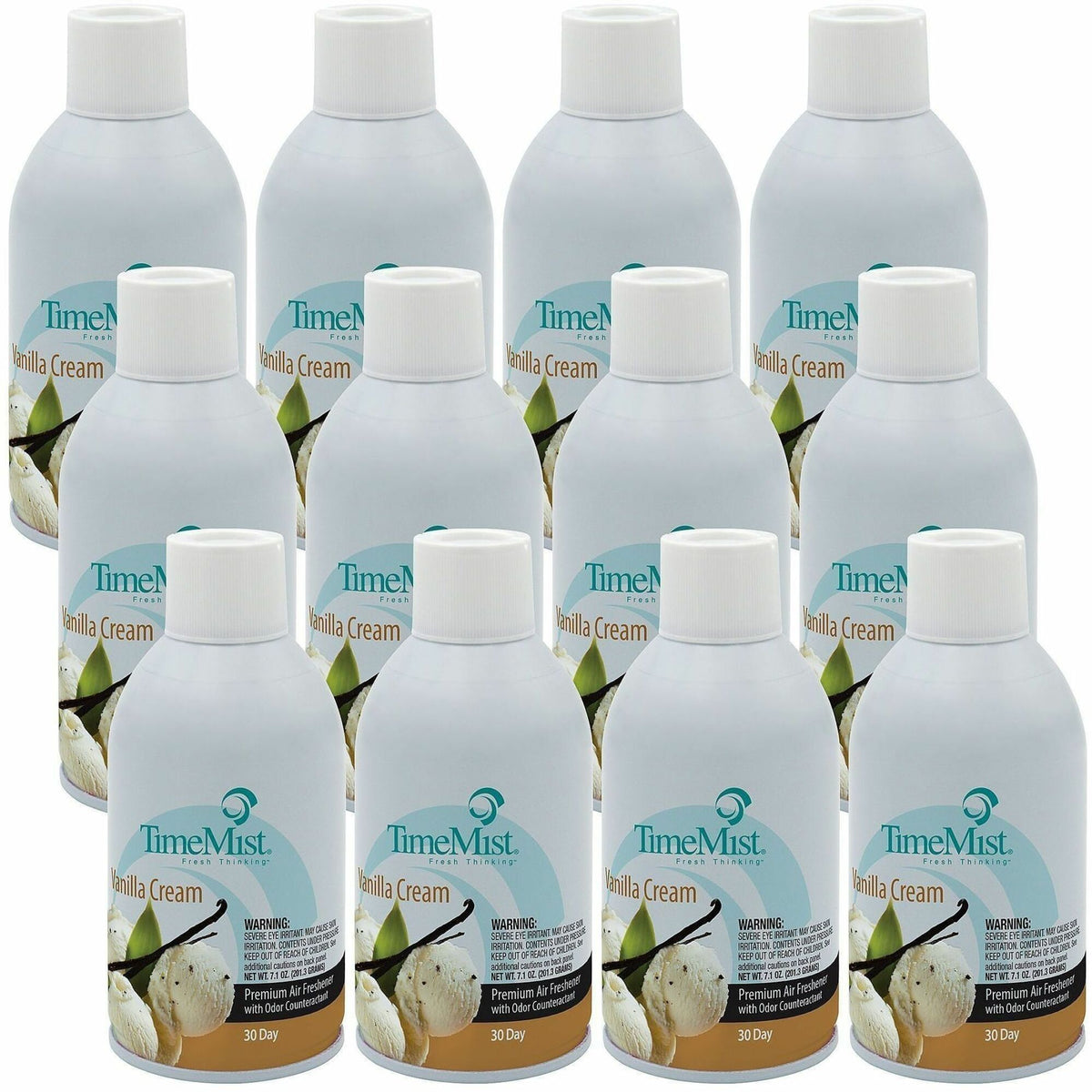TimeMist Metered 30-Day Vanilla Cream Scent Refill