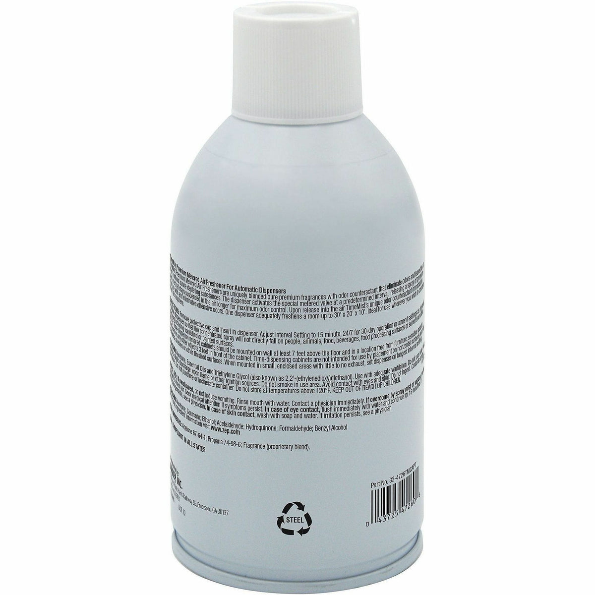 TimeMist Metered 30-Day Vanilla Cream Scent Refill