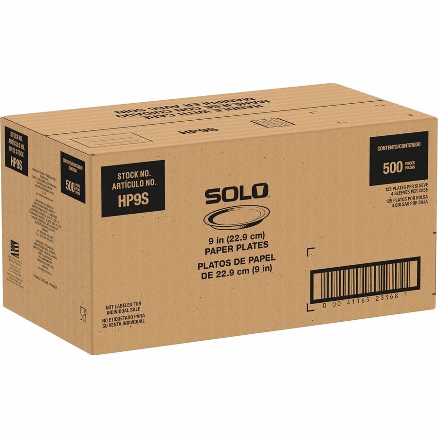 Solo 9" Heavyweight Paper Plates