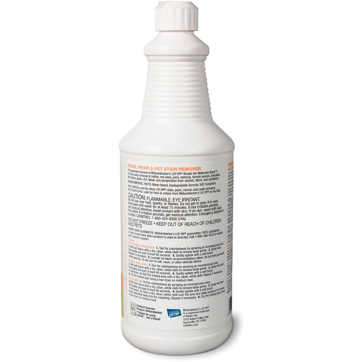 Mötsenböcker's Lift Off Food/Drink/Pet Stain Remover