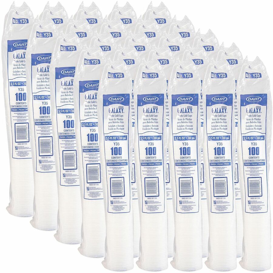 Solo Galaxy 3.5 oz Plastic Cold Cups