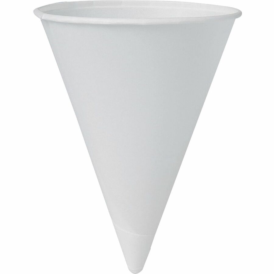 Solo Eco-Forward 4.25 oz Treated Paper Cone Water Cups