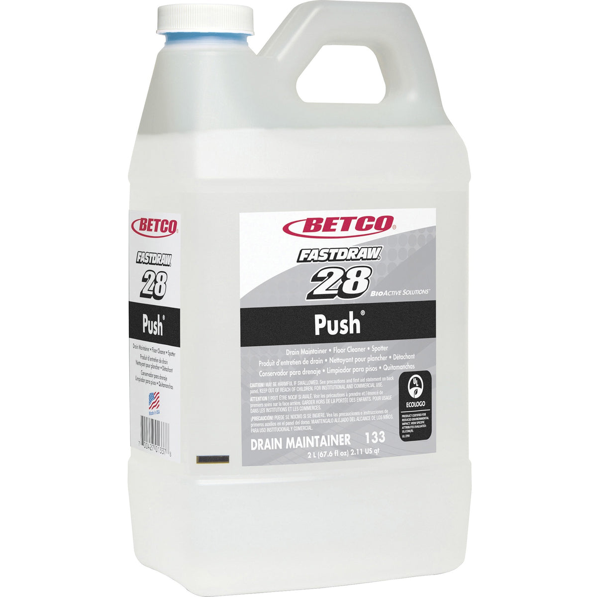 Betco BioActive Solutions FastDraw 28 Push Cleaner