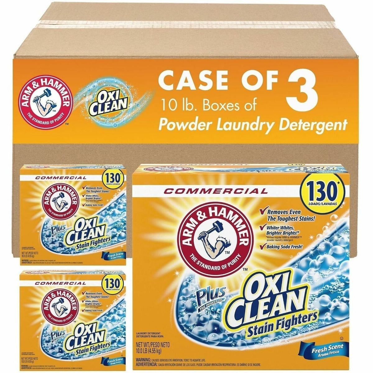 Arm & Hammer Powder Detergent plus OxiClean