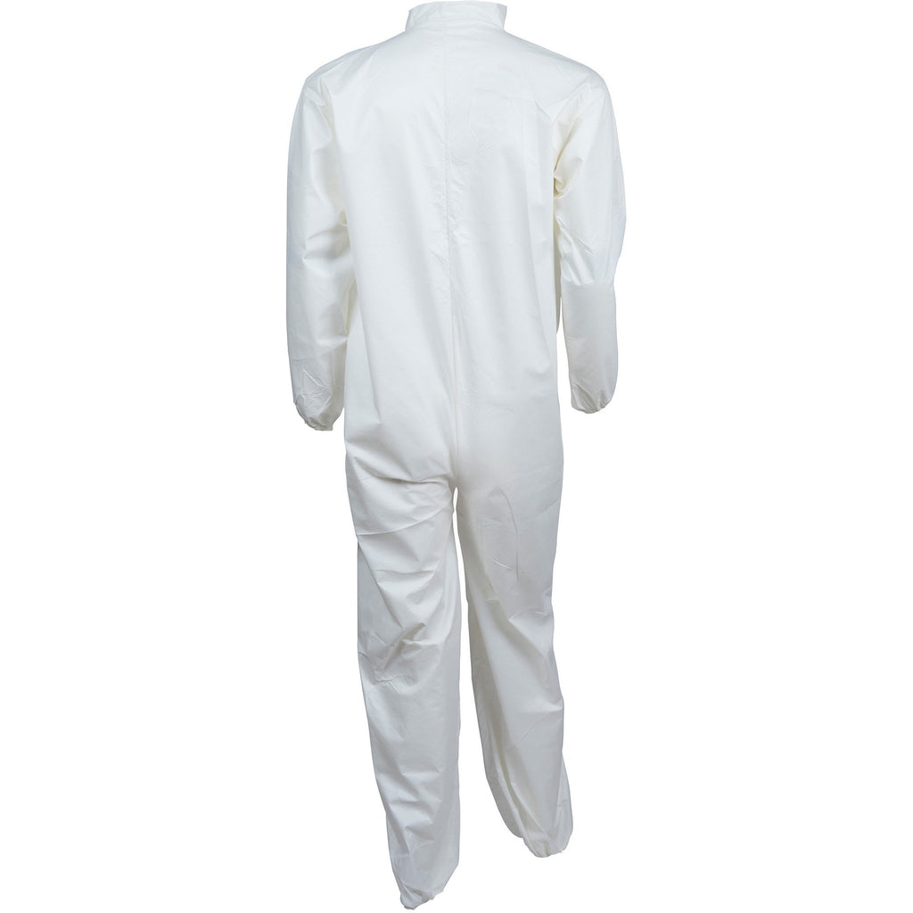 Kleenguard A40 Coveralls - Zipper Front, Elastic Wrists & Ankles