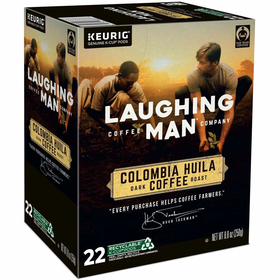 LAUGHING MAN K-Cup, Pod Colombia Huila Coffee