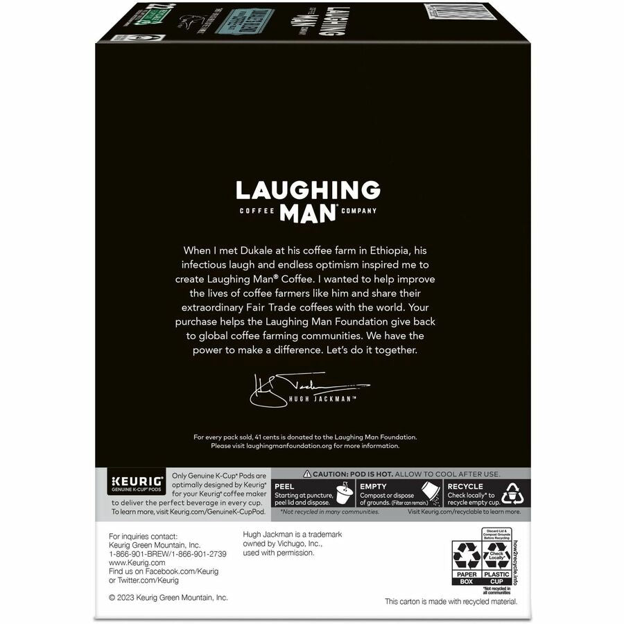 LAUGHING MAN K-Cup, Pod Coffee