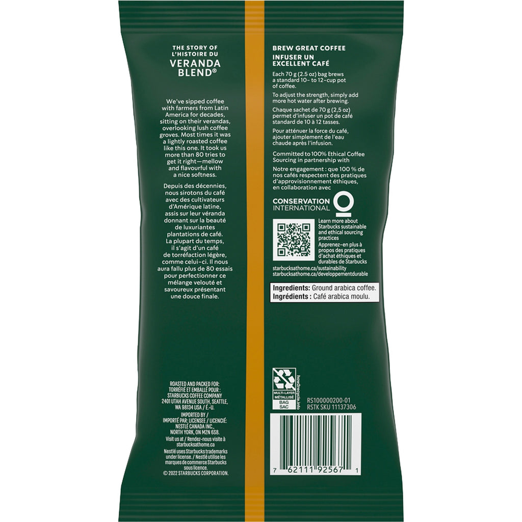 Starbucks Veranda Blend Coffee
