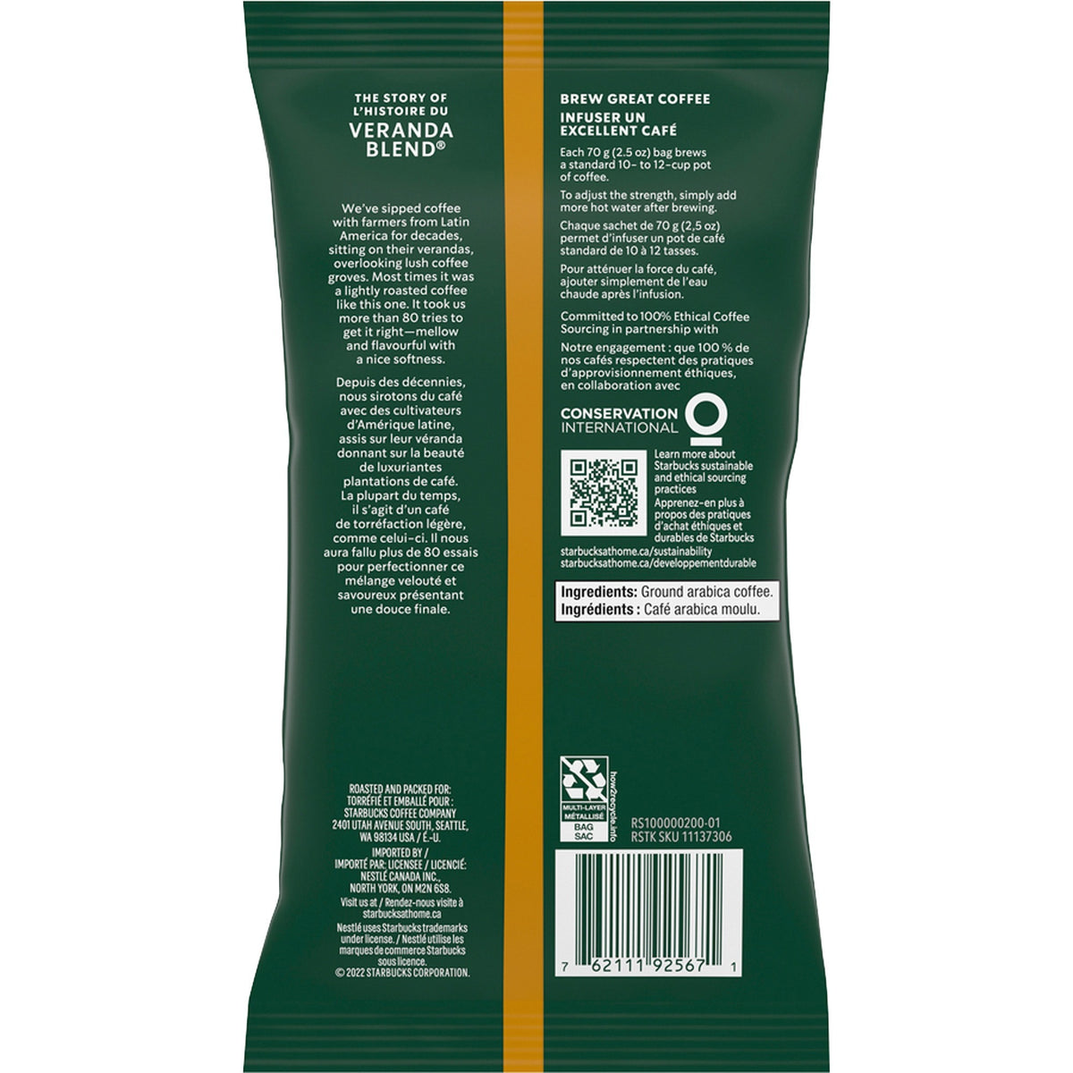 Starbucks Veranda Blend Coffee