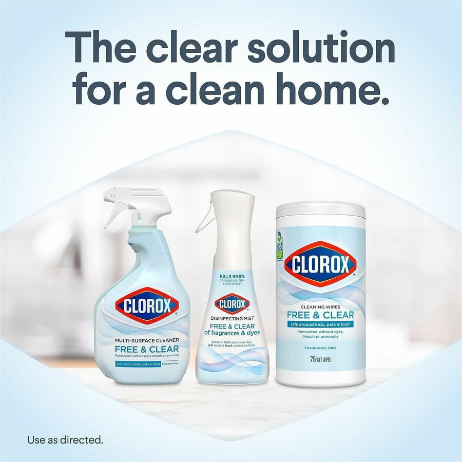 Clorox Free & Clear Cleaning Wipes