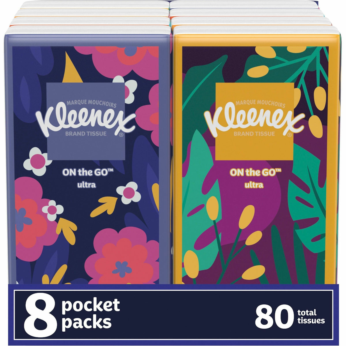 Kleenex Go Packs Facial Tissues