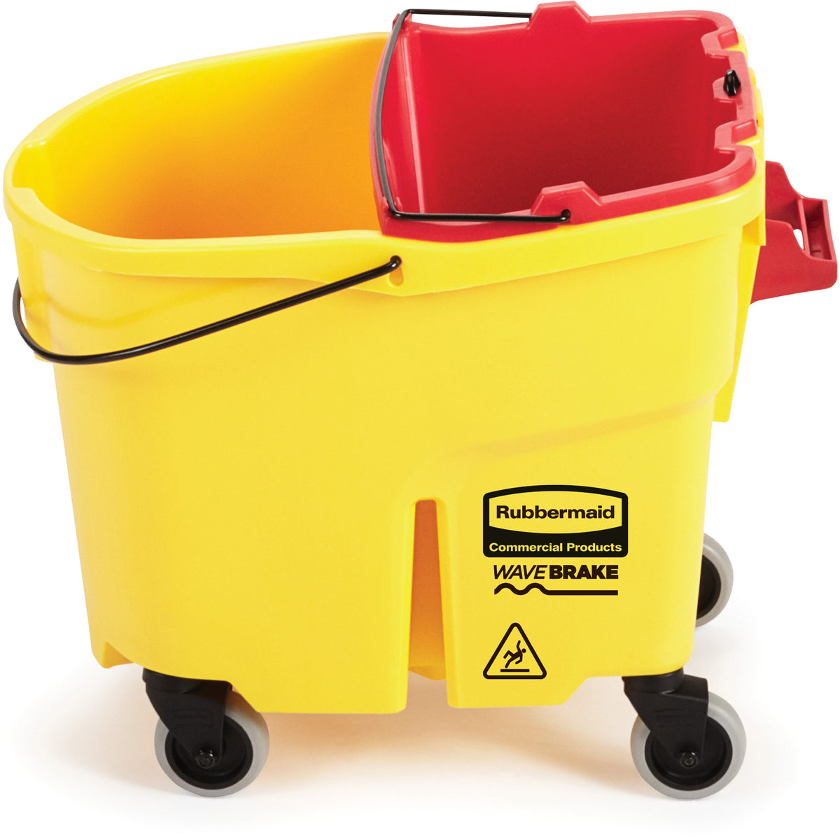 Rubbermaid Commercial WaveBrake 18 QT Dirty Water Bucket