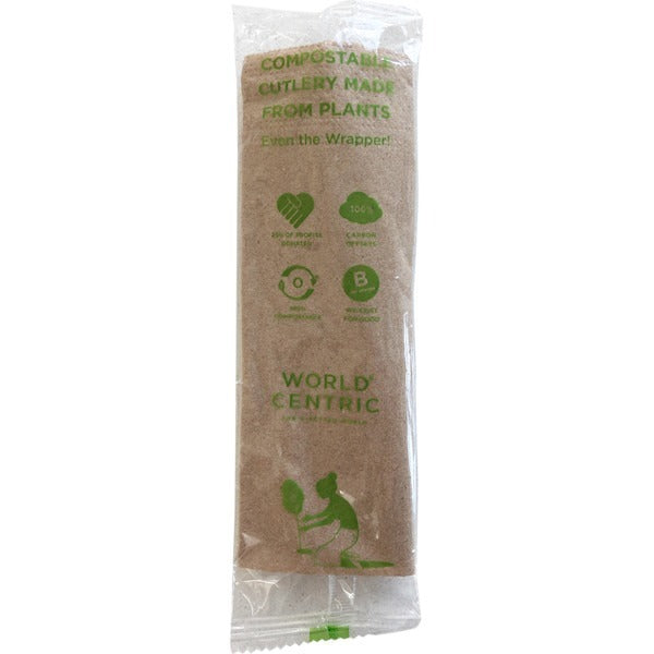 World Centric TPLA Wrapped Cutlery Set