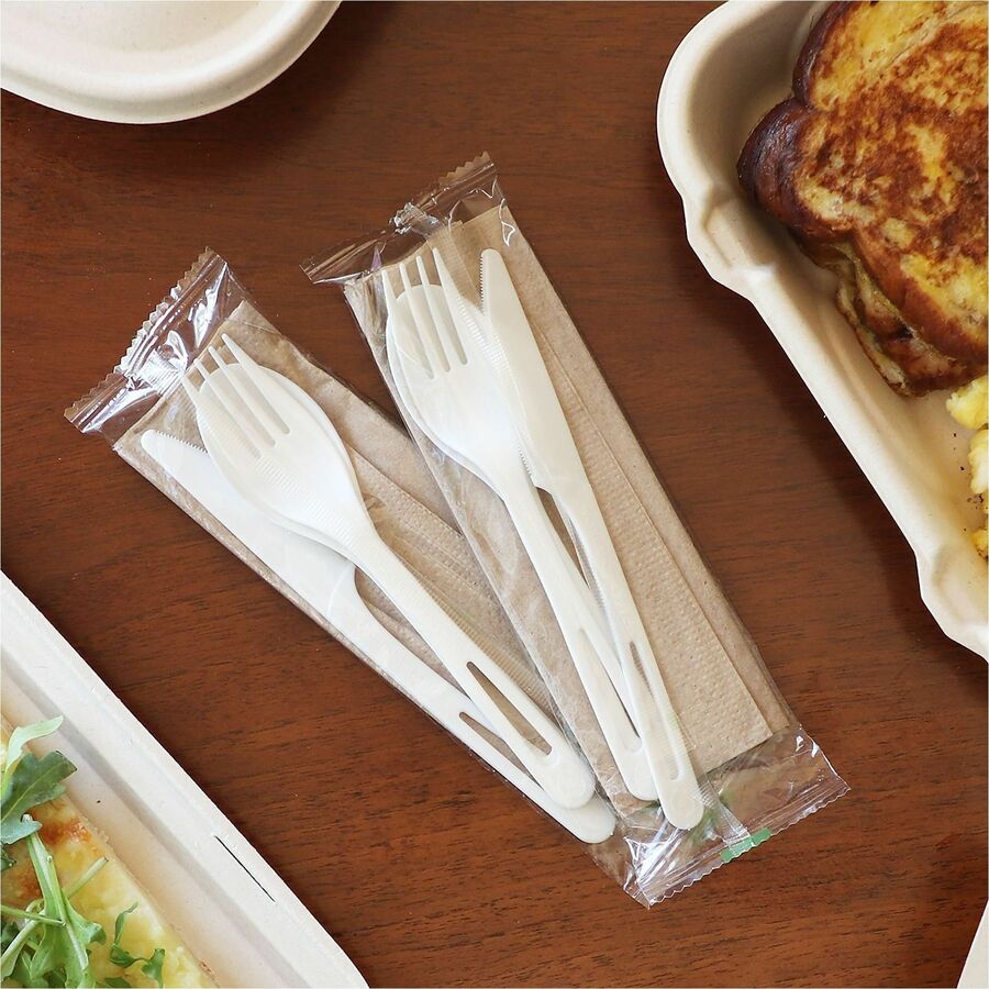 World Centric TPLA Wrapped Cutlery Set