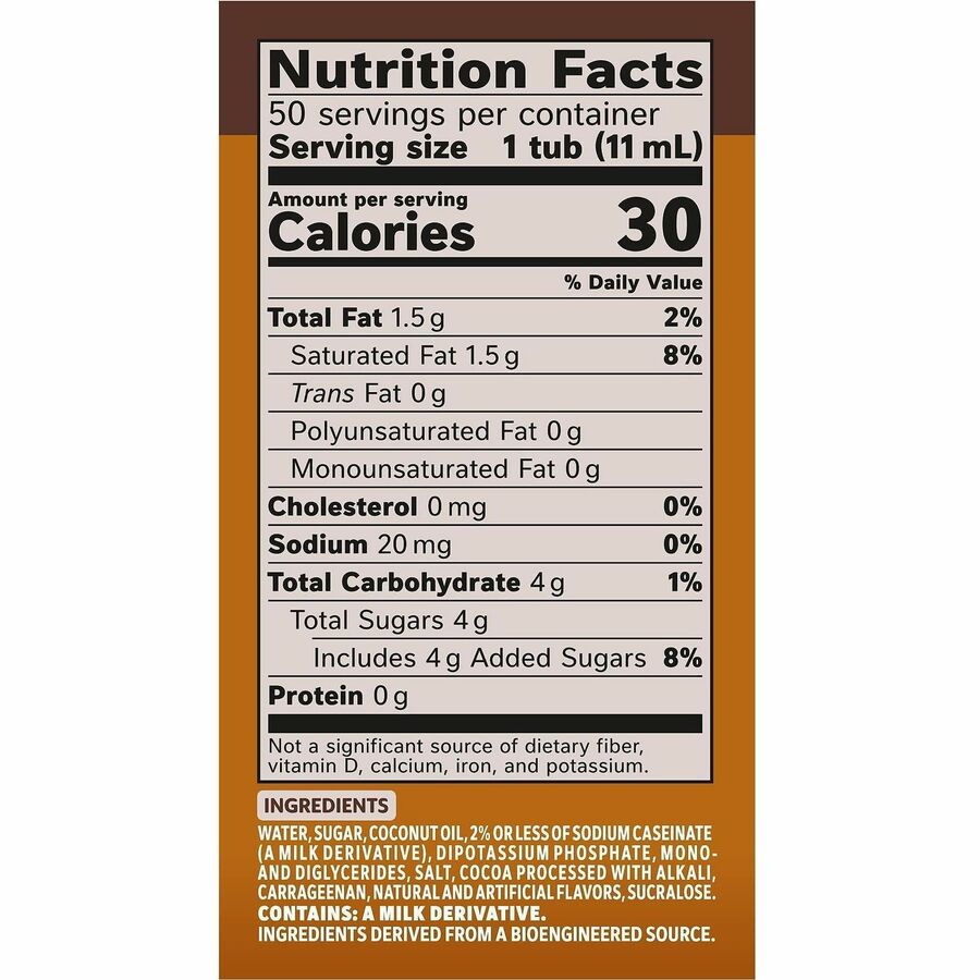 Coffee mate Snickers Nondairy Liquid Creamer Singles