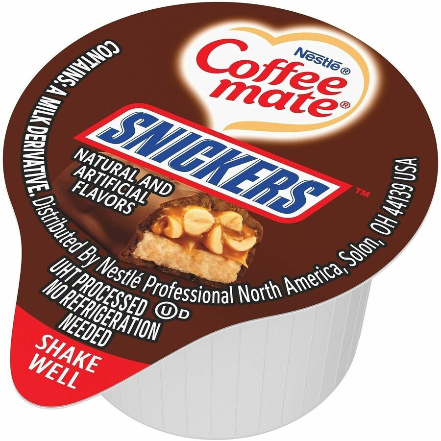 Coffee mate Snickers Nondairy Liquid Creamer Singles