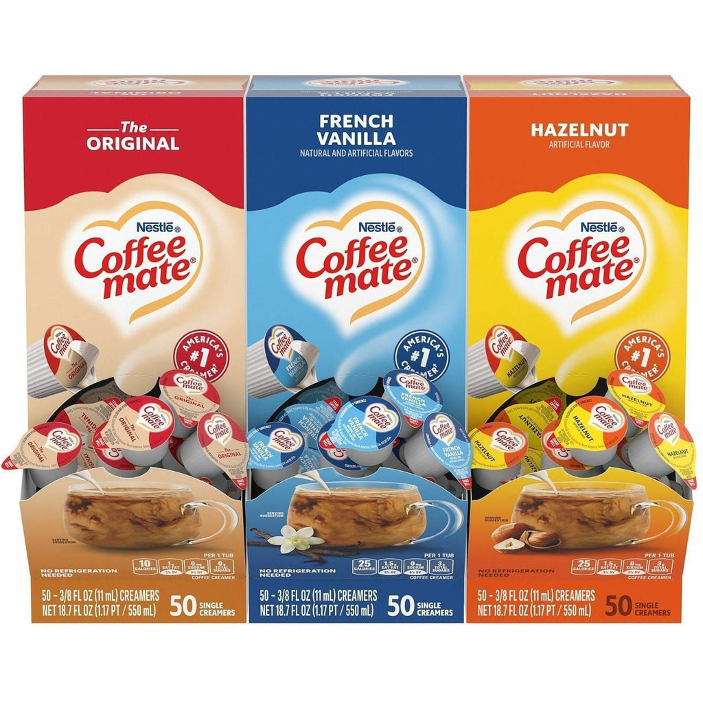 Coffee mate Nondairy Liquid Creamer Singles - Variety Pack