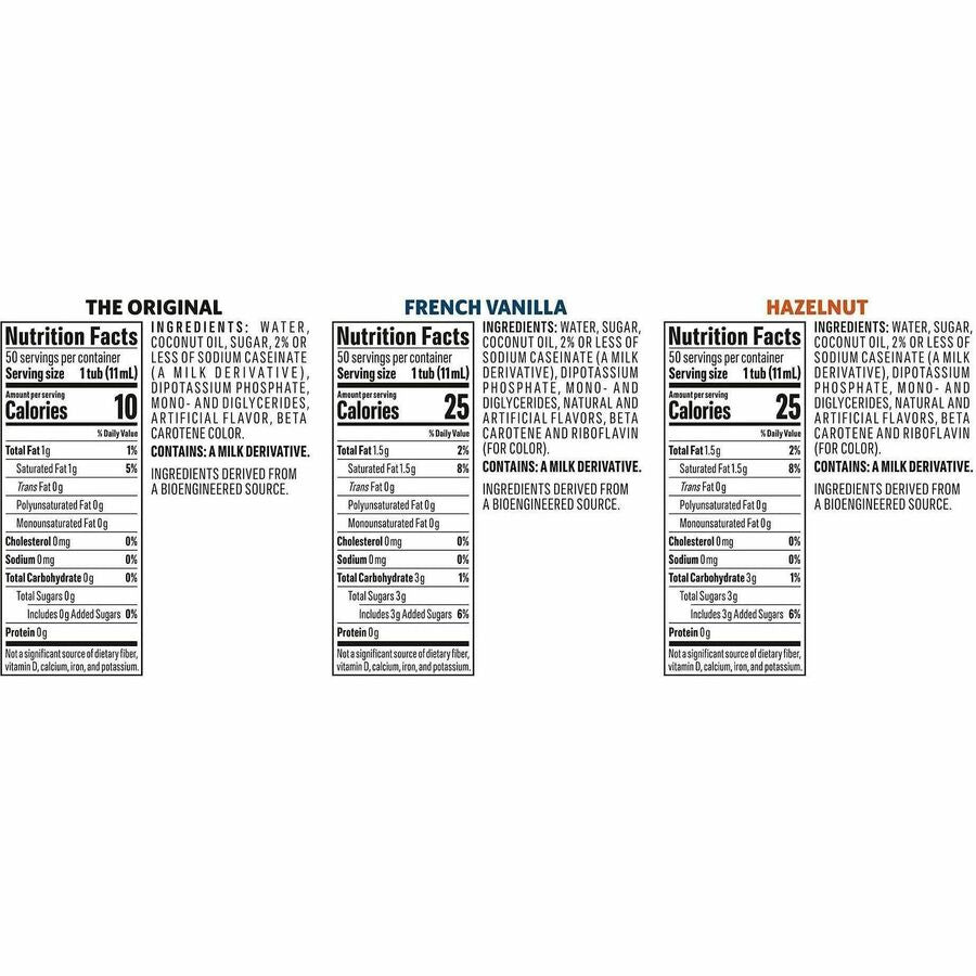 Coffee mate Nondairy Liquid Creamer Singles - Variety Pack