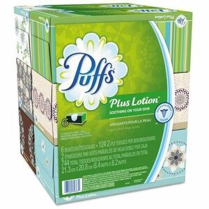 Puffs Plus Lotion Facial Tissue
