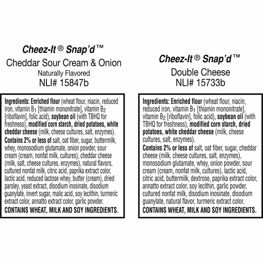 Cheez-It Snap'd Baked Cheese Variety Pack