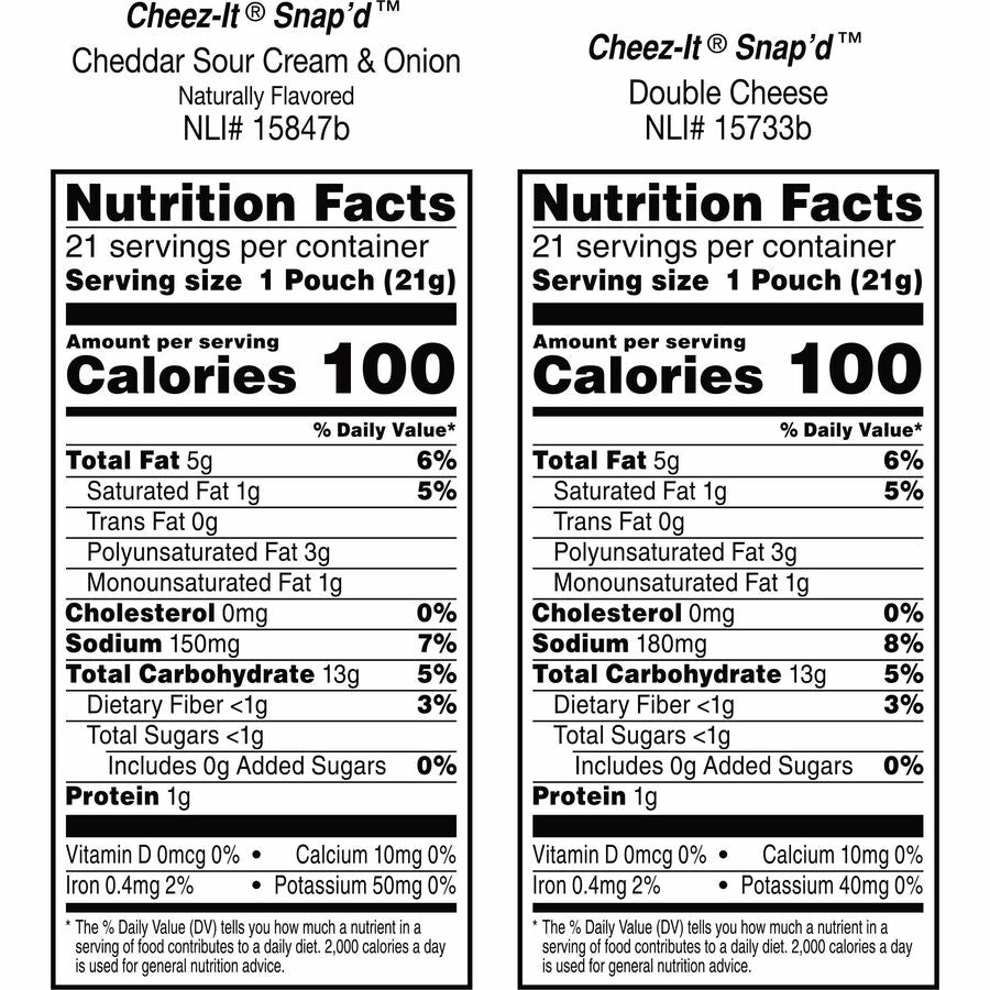 Cheez-It Snap'd Baked Cheese Variety Pack