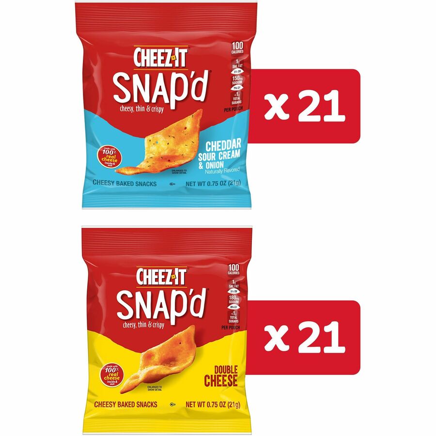 Cheez-It Snap'd Baked Cheese Variety Pack
