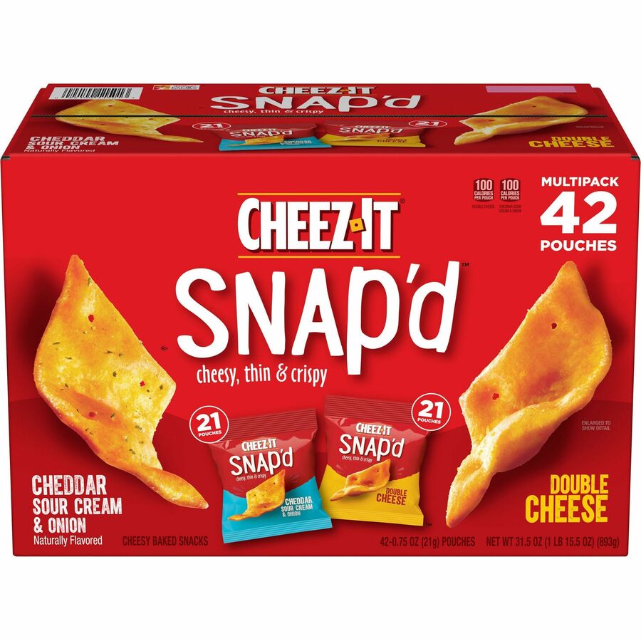 Cheez-It Snap'd Baked Cheese Variety Pack