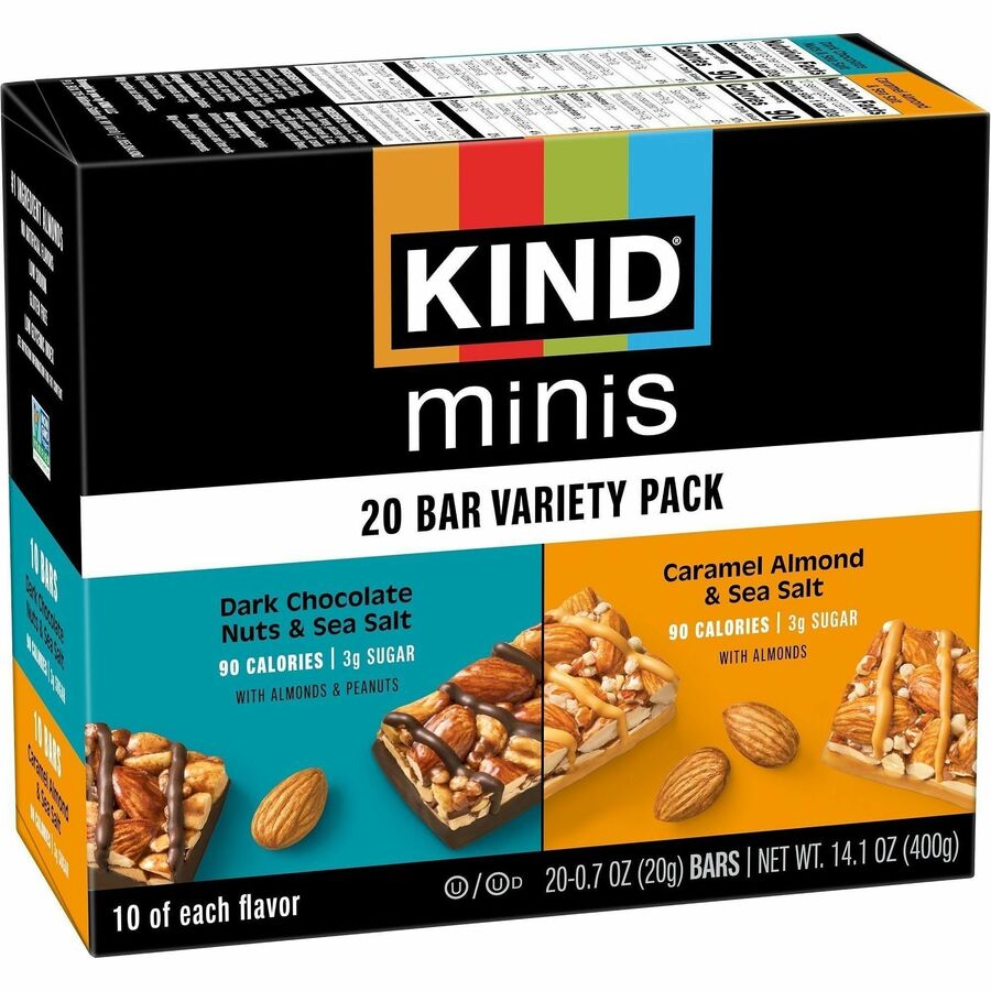 KIND Minis Nuts & Sea Salt Nut Bars Variety