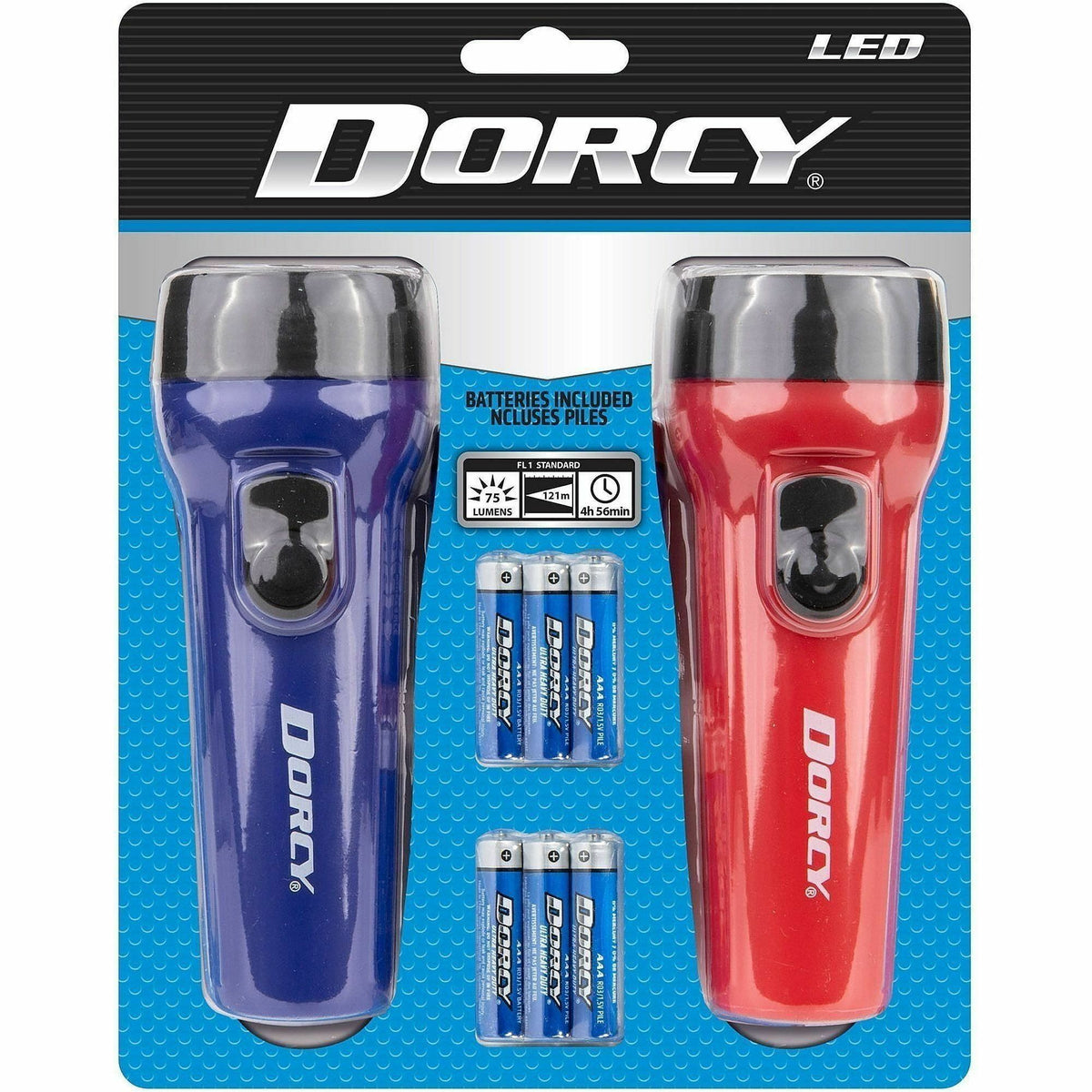 Dorcy LED Flashlights Pack