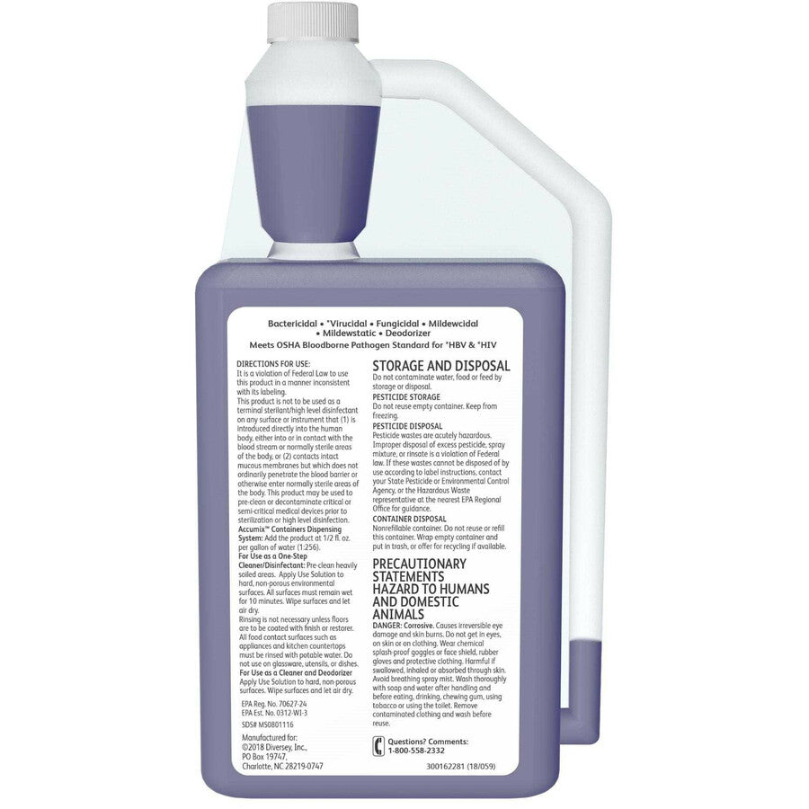 Diversey Virex II 256 Disinfectant Cleaner
