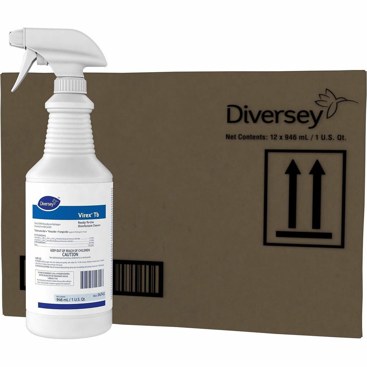Diversey Virex Tb RTU Disinfectant Cleaner